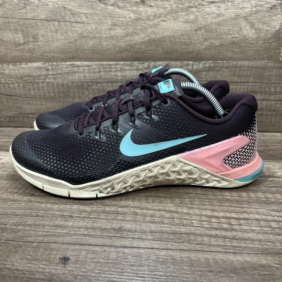 COPY - Nike Metcon 4 Purple Pink Womens US Size 7.5 EUR 38.5 924593-632 Sneakers - Picture 4 of 10